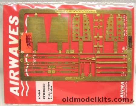 Airwaves 1/48 F-101 Voodoo Air Brakes Superdetail Kit, AC4842 plastic model kit