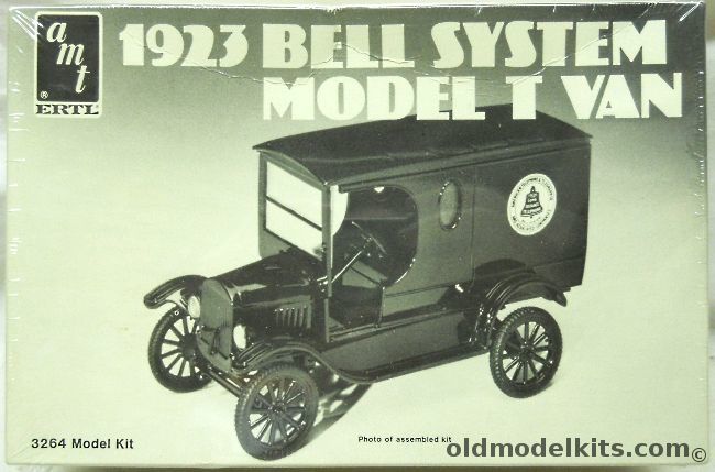 AMT 1/25 1923 Bell System Ford Model T Delivery Van, 3264 plastic model kit