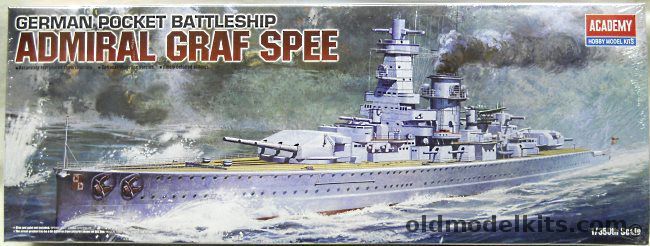 Academy 1/350 Admiral Graf Spee Pocket Battleship, 14103 plastic model kit
