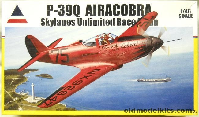 Accurate Miniatures 1/48 P-39Q Airacobra Skylanes Unlimited Race Team, 0408 plastic model kit