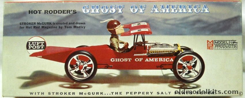 MPC Hot Rodder's Ghost Of America Stroker McGurk - Original Issue, 104-100 plastic model kit