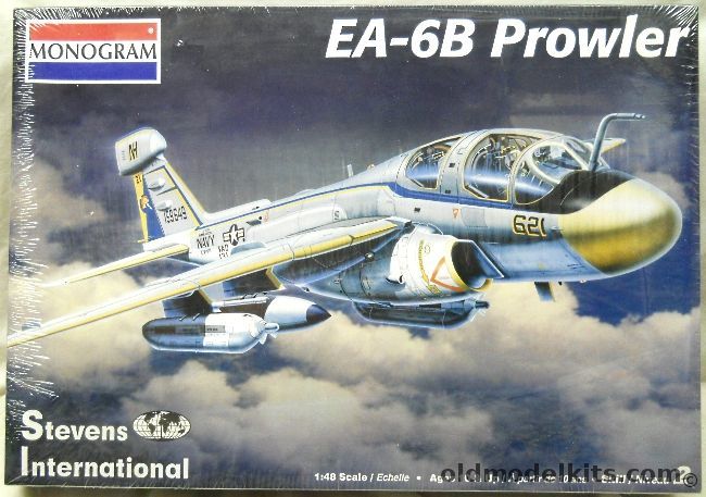 Monogram 1/48 Grumman EA-6B Prowler, 85-5619 plastic model kit
