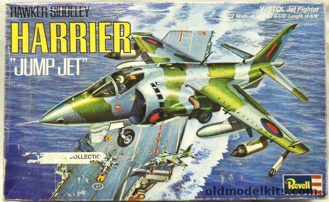 Revell 1/32 Hawker Siddeley Harrier Jump Jet, H248 plastic model kit