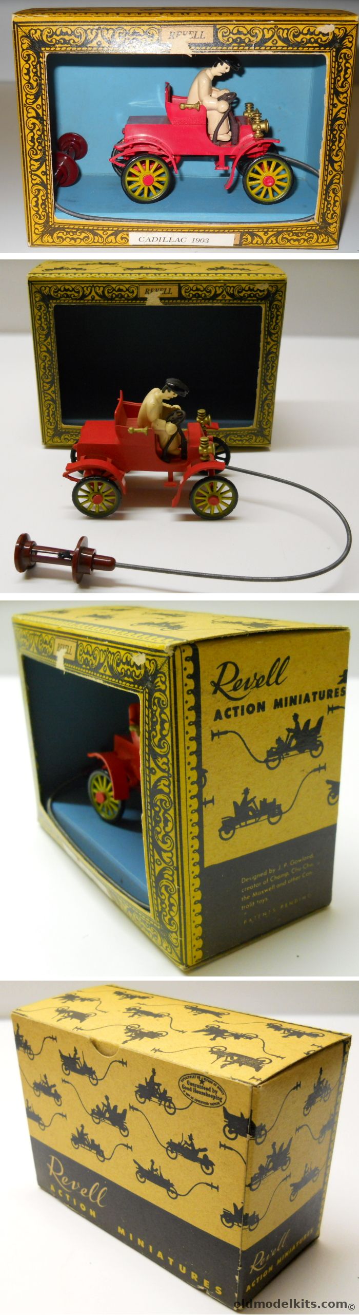 Revell 1/32 1903 Cadillac Action Miniatures -  Pre Highway Pioneers plastic model kit