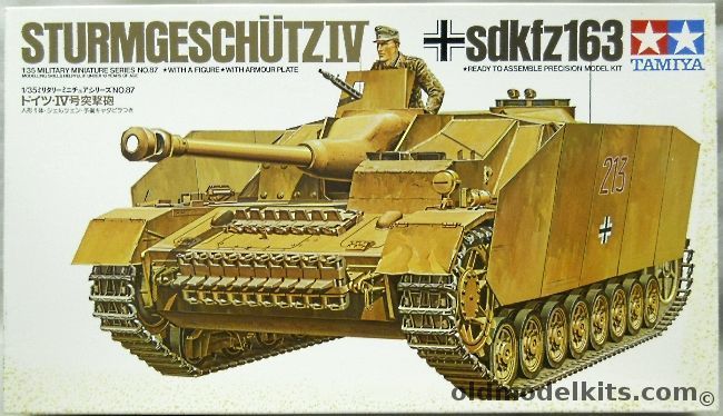 Tamiya 1/35 Sturmgeschutz IV Sdkfz163, 35087 plastic model kit