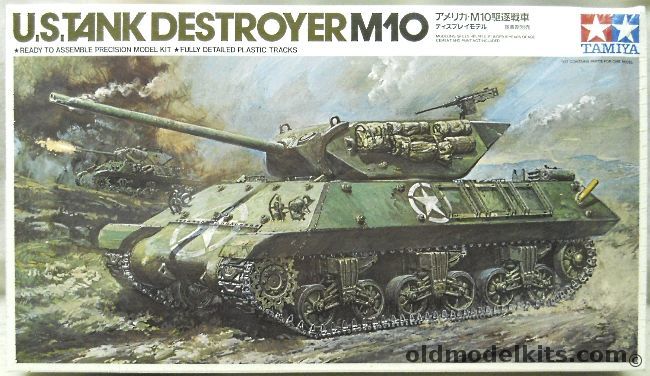 Tamiya 1/35 M10 Tank Destroyer, 89554 plastic model kit