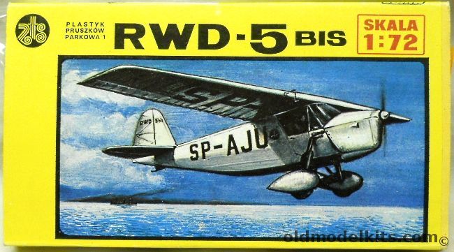 ZTS 1/72 TWO RWD-5 Bis, S-05 plastic model kit