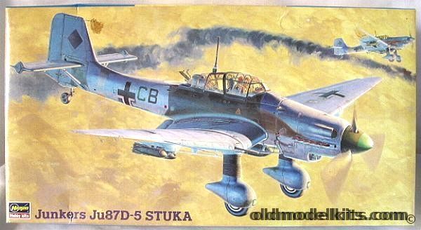 Hasegawa 1/48 Junkers Ju-87 D-5 Stuka - Plus SuperScale Decals - (Ju87D5), JT53 plastic model kit