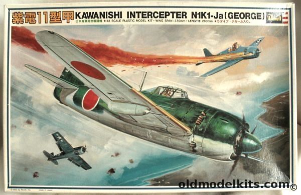 Revell 1/32 Kawanishi N1K1-Ja Shiden George - Takara Issue (N1K1Ja), H170-1800 plastic model kit