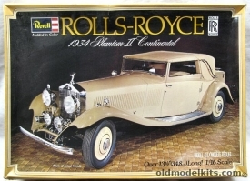 Revell 1/16 1934 Rolls-Royce Phantom II Continental with Coachwork by J. Gurney Nutting, H1294 plastic model kit