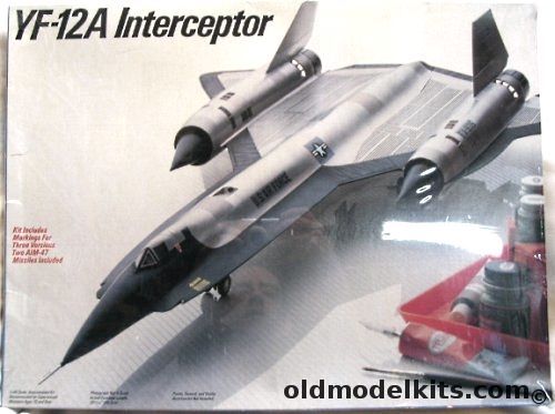 Testors 1/48 Lockheed YF-12A Interceptor, 588 plastic model kit