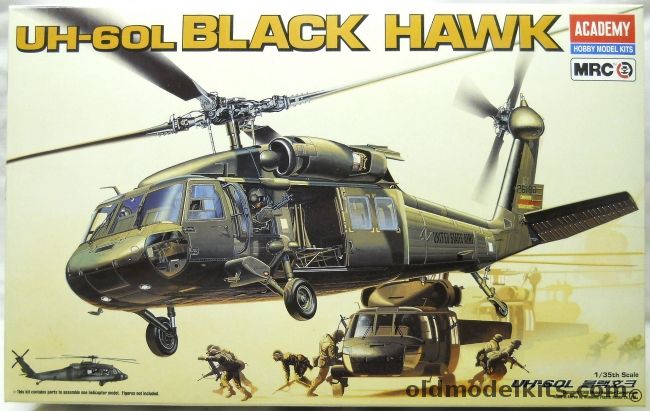 Academy 1/35 UH-60L Black Hawk, 2192 plastic model kit