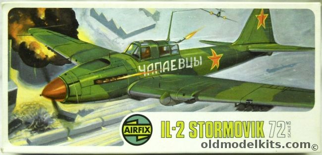 Airfix 1/72 Ilyushin IL-2M Stormovik, 02013-2 plastic model kit