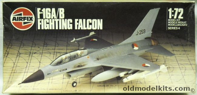 Airfix 1/72 F-16 A/B Fighting Falcon, 904025 plastic model kit