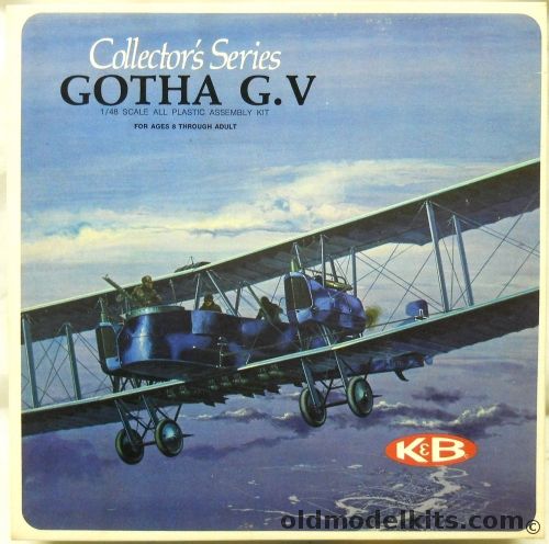 Aurora-KB 1/48 Gotha G-V Collectors Series Issue - (G.V), 1126-300 plastic model kit
