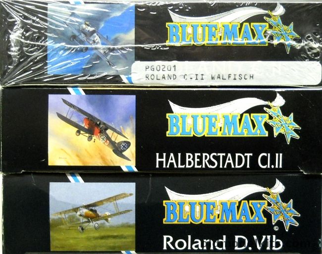 Blue Max 1/48 Roland C-II Walfisch / Halberstadt Cl-II / Roland D-VIb, PG0201 plastic model kit