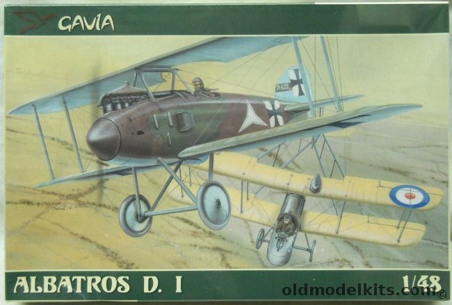 Gavia 1/48 Albatros D.1 - (D-1), 015-0907 plastic model kit