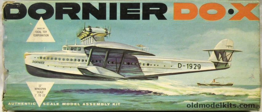 ITC 1/156 Dornier Do-X Flying Boat - (DoX), 3721 plastic model kit