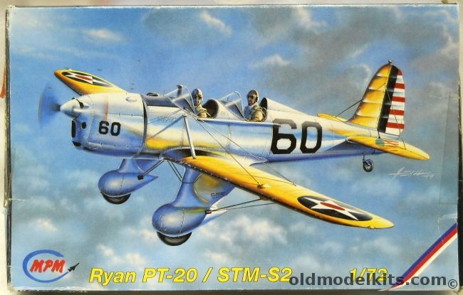 MPM 1/72 Ryan PT-20 / STM-S2 Trainer - US Army / Netherland East Indies Army / RAAF, 72084 plastic model kit