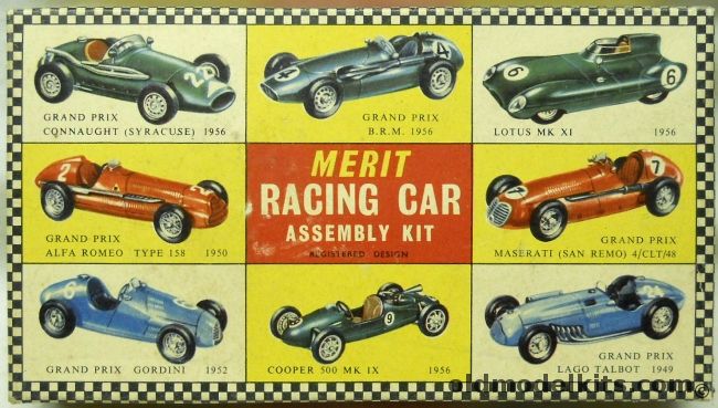 Merit 1/24 1955 Mercedes Benz Grand  Prix, 4635 plastic model kit