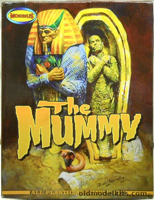 Moebius 1/8 The Mummy Diorama, 908 plastic model kit