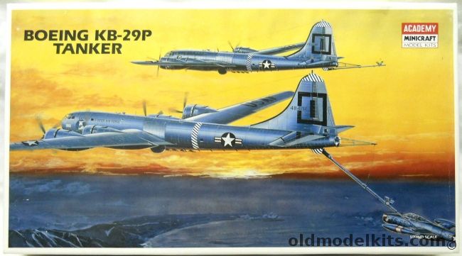 Academy 1/72 Boeing KB-29P Tanker - With Squadron Crystal Clear Canopy Set, 2113 plastic model kit