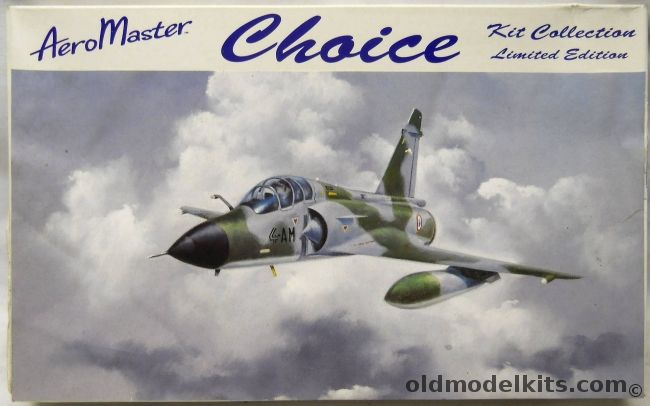 Aeromaster 1/72 Mirage 2000 N Nuclear Bomber Or Mirage 2000 B Multi-Media Limited Edition - French Air Force E.C 05/330 Mont-de-Marsan 1988 / E.C 1/4 Mont-de Marsan / 3 E.C. 2/3 'Champange' 1992, CH7201 plastic model kit