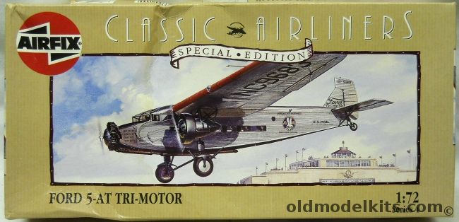 Airfix 1/72 Ford 5-AT Tri-Motor - American Airlines 1933 Or  US Marines JR-3 from VJ-6M in July of 1930 - (5AT), 04009 plastic model kit