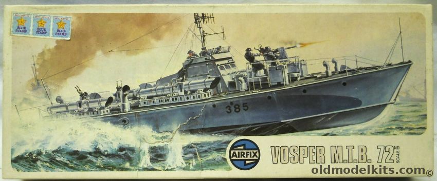 Airfix 1/72 Vosper Motor Torpedo Boat MTB, 09410-0 plastic model kit