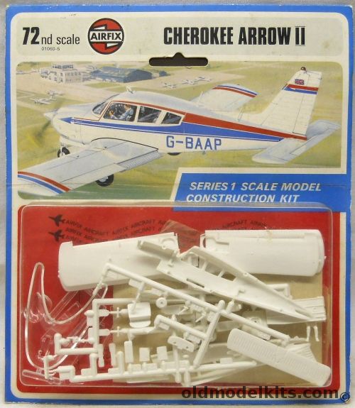 Airfix 1/72 Piper Cherokee Arrow II - Blister Pack, 1060-5 plastic model kit