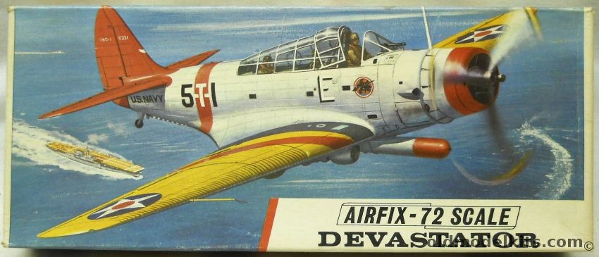 Airfix 1/72 Douglas TBD Devastator, 264 plastic model kit