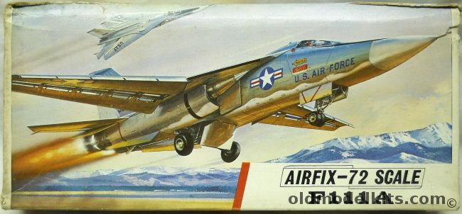 Airfix 1/72 General Dynamics F-111A - Early USAF TAC, 488 plastic model kit