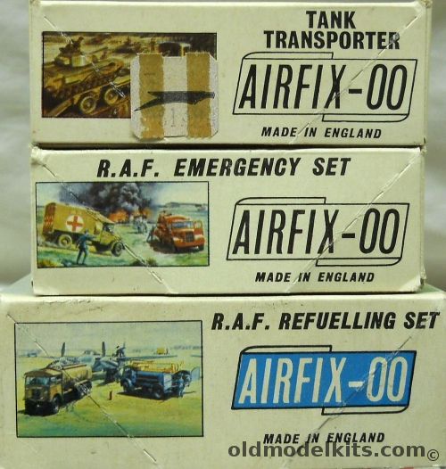 Airfix 1/76 Tank Transporter / RAF Emergency Set / RAF Refueling Set, A201V plastic model kit