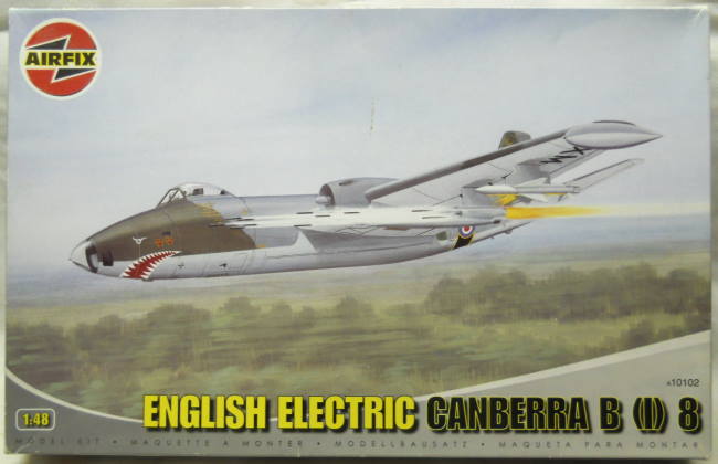 Airfix 1/48 English Electric Canberra B(I)8, A10102 plastic model kit