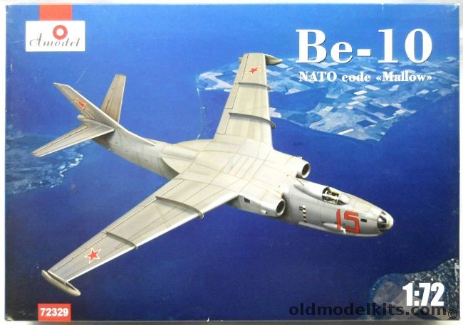 Amodel 1/72 Be-10 - NATO Codename Mallow, 72329 plastic model kit