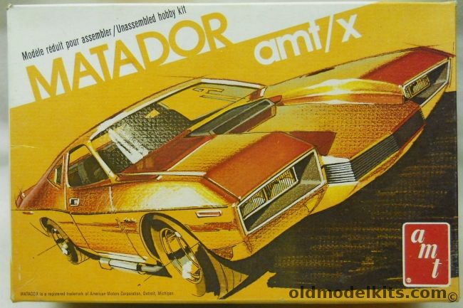 AMT 1/25 AMC Matador AMT/X - Custom, T220 plastic model kit
