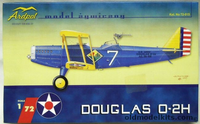 Ardpol 1/72 Douglas O-2H - Aircraft No. 7  91st Observation Squadron 1930, 72-015 plastic model kit