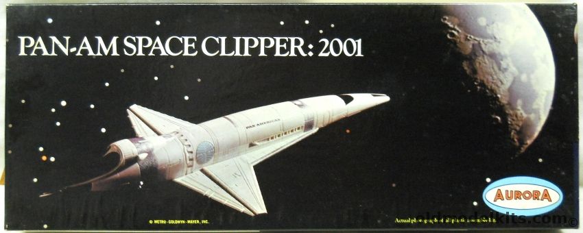 Aurora 1/144 Pan-Am Space Clipper Orion - 2001 Space Odyssey, 148-130 plastic model kit