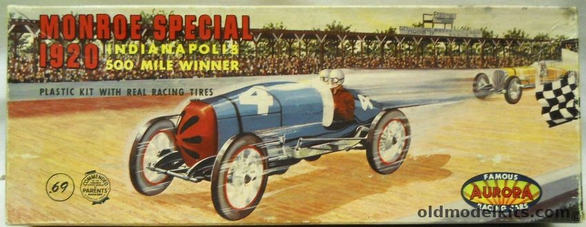 Aurora 1/30 1920 Monroe Special Indianapolis 500 Winner - (ex Best), 521-69 plastic model kit