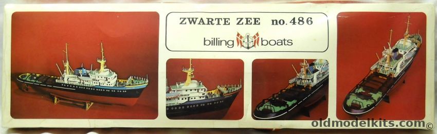 Billing Boats Zwarte Zee  -  30 Inch Long Plank On Frame Hull Wooden Ship Kit, 486 plastic model kit