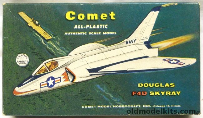 Comet 1/88 Douglas F4D Skyray, PL-5-29 plastic model kit
