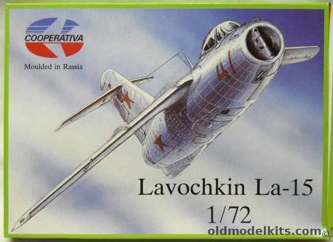 Cooperativa 1/72 TWO Lavochkin La-15, 001 plastic model kit