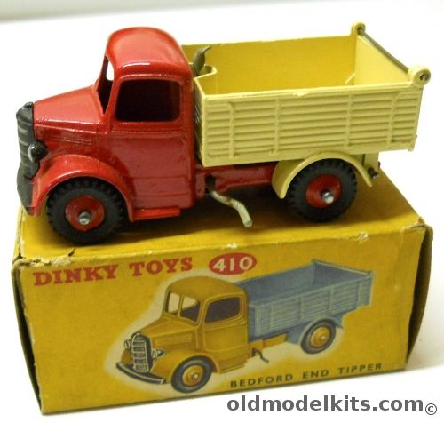 Dinky Toys Bedford End Tipper - Dump Truck, 410 plastic model kit