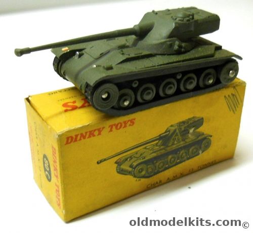 Dinky Toys Char AMX 13 Tonnes Tank, 80C plastic model kit