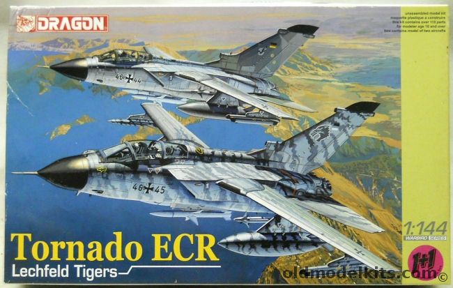 Dragon 1/144 TWO Tornado ECR - Lechfeld Tigers, 4594 plastic model kit