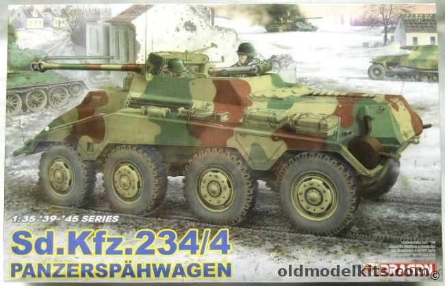 Dragon 1/35 Sd.Kfz. 234/4 Panzerspahwagen, 6221 plastic model kit