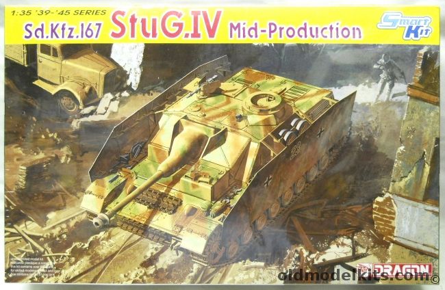 Dragon 1/35 Sk.Kfz.167 StuG. IV Mid-Production Smart Kit, 6582 plastic model kit