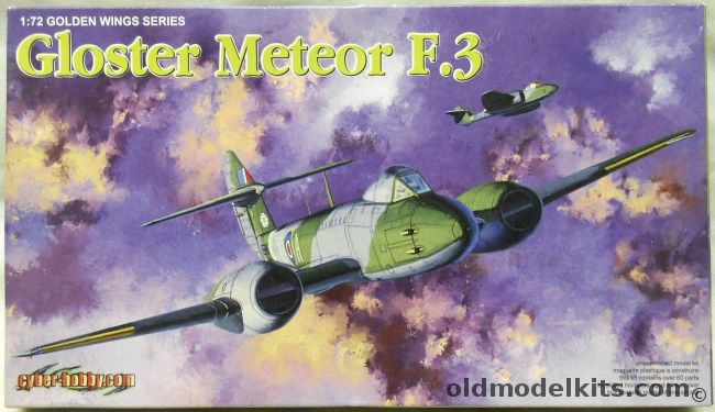 Dragon 1/72 Gloster Meteo F.3 - Cyber-Hobby Issue, 5044 plastic model kit