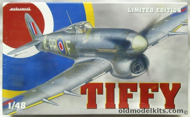 Eduard 1/48 Tiffy Typhoon Mk.IB - With Markings For Six Different RAF Aircraft, 1131 plastic model kit