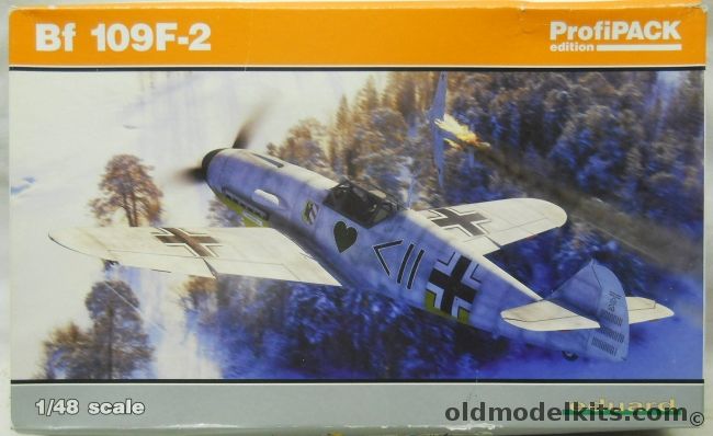 Eduard 1/48 Bf-109 F-2 Profipack - (Bf109F-2), 82115 plastic model kit